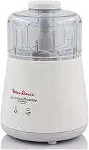 Moulinex DPA141 Electric Chopper, 500 ml Capacity, White