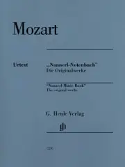 Mozart Piano Pieces from the Nannerl Music Book Sheet Music Henle Urtext