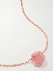 [Pomellato] Pomellato - Nudo 18-karat Rose Gold, Quartz And Chalcedony Doublet Necklace - One size One size Gold