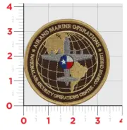AIR AND MARINE OPERATIONS CORPUS CHRISTI EMBROIDERED HOOK & LOOP PATCH
