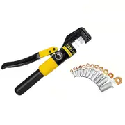 Hydraulic 8-Ton Wire Crimping Set Battery Cable Terminal Crimper with 8 Ton