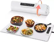 Warming Mat for Food, Electric Warming Tray, Fast Full Surface Graphene Heating