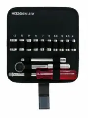 HOZAN / 1/4" SOCKET WRENCH SET(13pcs) / W-510
