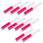 Toyvian 20Pcs Mini Lint Roller Portable Travel Lint Remover for Pet Hair Cleaning for Clothes Furniture and Car Seats Strong Adhesive Stylish Design