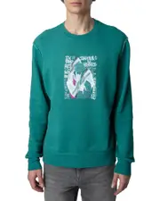 Zadig & Voltaire Simba Photoprint Graffiti Sweatshirt