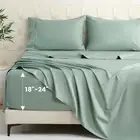 King Sheet Set, Extra Deep Pocket 18-24 Inches,1000Thread Count 100% Egyptian Co