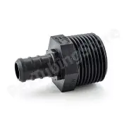 (100) 1/2" PEX x 3/4" Male NPT Adapters - Poly Alloy Lead-Free Crimp Fittings