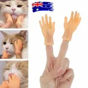 10Pcs Mini Finger Hands Tiny Puppets Left Right Hands Props Toy Kids Party Game