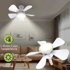 Remote Control Ceiling Fan Light 2 in 1 Ceiling Lamp Dining Room