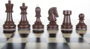 Dubrovnik Zagreb Vintage Plastic Chess Pieces -Weighted Chessmen - 3,25"-8,2 cm