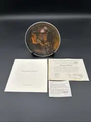 Norman Rockwell Christmas Dream First Edition Knowles Fine China