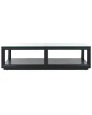 Safavieh Couture Benecarlo Glass Top Coffee Table