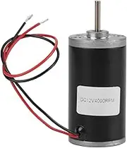 Brush Motor,3500 to 8000rpm Motor,31ZY 6V/12V/24V, 3500 to 8000rpm Permanent,Magnetic DC Carbon Brush Motor CW CCW (12v4000 RPM)