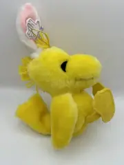Applause PEANUTS - Woodstock Easter Bunny - Plush - Makes Chirping Sound (9")