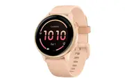 Garmin Vivoactive 6 Smart Sports Watch - Metallic Pink Dawn/Pink Dawn Band, 42mm