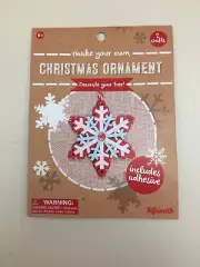 Make Your Own Christmas Ornament!!! Snowflake!!! NEW!!!