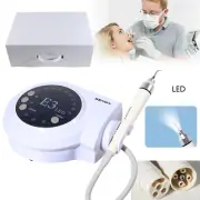 Dental Ultrasonic Scaler w/ 5 Tips LED Optic Handpiece Fit Woodpecker EMS
