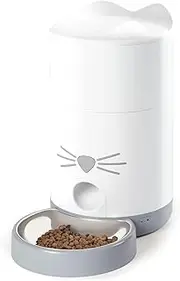 Catit PIXI Smart Feeder – Automatic and Customizable Feeding Schedule with App Support, White