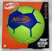 Hasbro Nerf Proshot Foam Green Blue Soccer Ball 7” New
