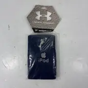 RARE Vintage Under Armour Apple iPod 3" Wristband Blue With Logo NOS NEW