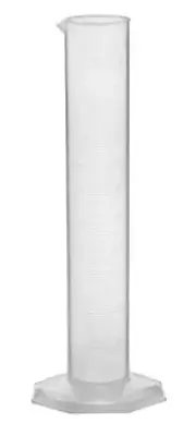 Eisco Labs 500ml Graduated Cylinder, Class B - US Sourced Polypropylene