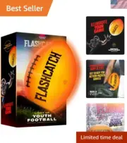 LED Glow-In-The-Dark Football for Kids - Perfect Outdoor Gift for Ages 8-15