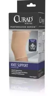 Curad Performance Series Elastic Pull-Over Knee Support, 2X-Large, 1 ea