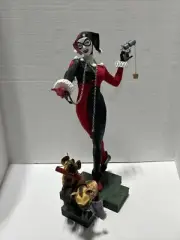 DC Direct Harley Quinn 1/4 Scale Museum Quality Statue Batman New No Box J1