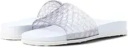 [Melissa] Shoes Polibolha Slide White/Clear 7 M