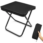 Portable Folding Camping Stool, Lightweight Zipper Packed Folding Chair, Ligh...