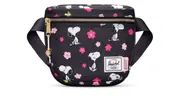 Herschel Settlement Hip Pack - Snoopy Cherry Blossom Black
