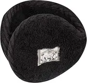 [Surblue] Unisex Warm Knit Earmuffs Ladies Outdoor Cashmere Winter Pure Color Fur Earwarmer