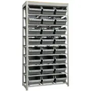 King's Rack Bin Rack Storage System Heavy Duty Steel Rack Organizer Shelving Uni