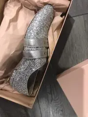 Miu Miu Shoes Dancing Shoes 39 8 BNIB Flats glitter