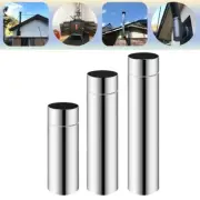 6cm*(20/30/40cm)Stainless Steel Stove Pipe Chimney Flue Liner Rigid Multi-Fuel
