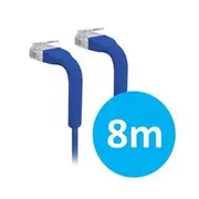 UniFi patch cable with both end bendable RJ45 8m - Blue