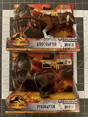 Jurassic World Dominion Pyroraptor/Atrociraptor Extreme Damage Dino Mattel 2021