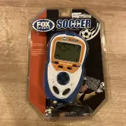 FOX SPORTS SOCCER Electronic Handheld 2 player Video Game Excalibur 2006 EUC