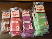 Columbia Minerva Latch Hook Pre Cut Rug Yarn 12 New Unused Packs Various Colors