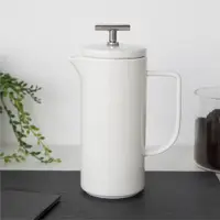 在飛比找PChome24h購物優惠-La Cafetiere 陶製法式濾壓壺(米白480ml)