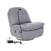 Levede Electric Recliner Chair with USB Charger Grey