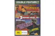 JOHN WAYNE -DOUBLE FEATURE ANGEL AND THE BADMAN & WINDS OF WASTELAND - DVD New