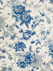 Waverly LUCCHESE Floral Toile CIELO Home Decor Drapery Pillow Sewing Fabric BTY