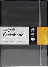 Mont Marte Signature 110gsm Hardbound Sketch Book, A4 Size
