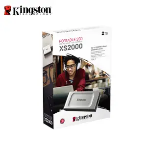 金士頓 XS2000 Portable 2TB 4TB SSD 外接式 高速 行動 固態硬碟 行動硬碟