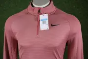 MEN’S MEDIUM NIKE DRI-FIT VAPOR ADV 1/4 ZIP GOLF PULLOVER LONG SLEEVE RUST, NWT