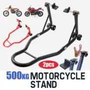 500KG Heavy Duty Motorbike Stand Paddock Rear Lift Motorcycle Bike Carrier