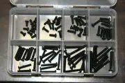 2-56 X 1/8" THRU 1" BUTTON HEAD CAP SCREW ALLOY ASSORTMENT