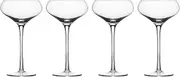Davis and Waddell Ascot Espresso Martini Glasses, 180 ml Capacity (Set of 4)