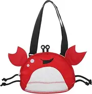 GARVALON Beach Mesh Bag Shell Bags Kids Crab Beach Bag Zipper Sandbox Bag Mesh Beach Bag for Toys Shell Bags for Picking Shells